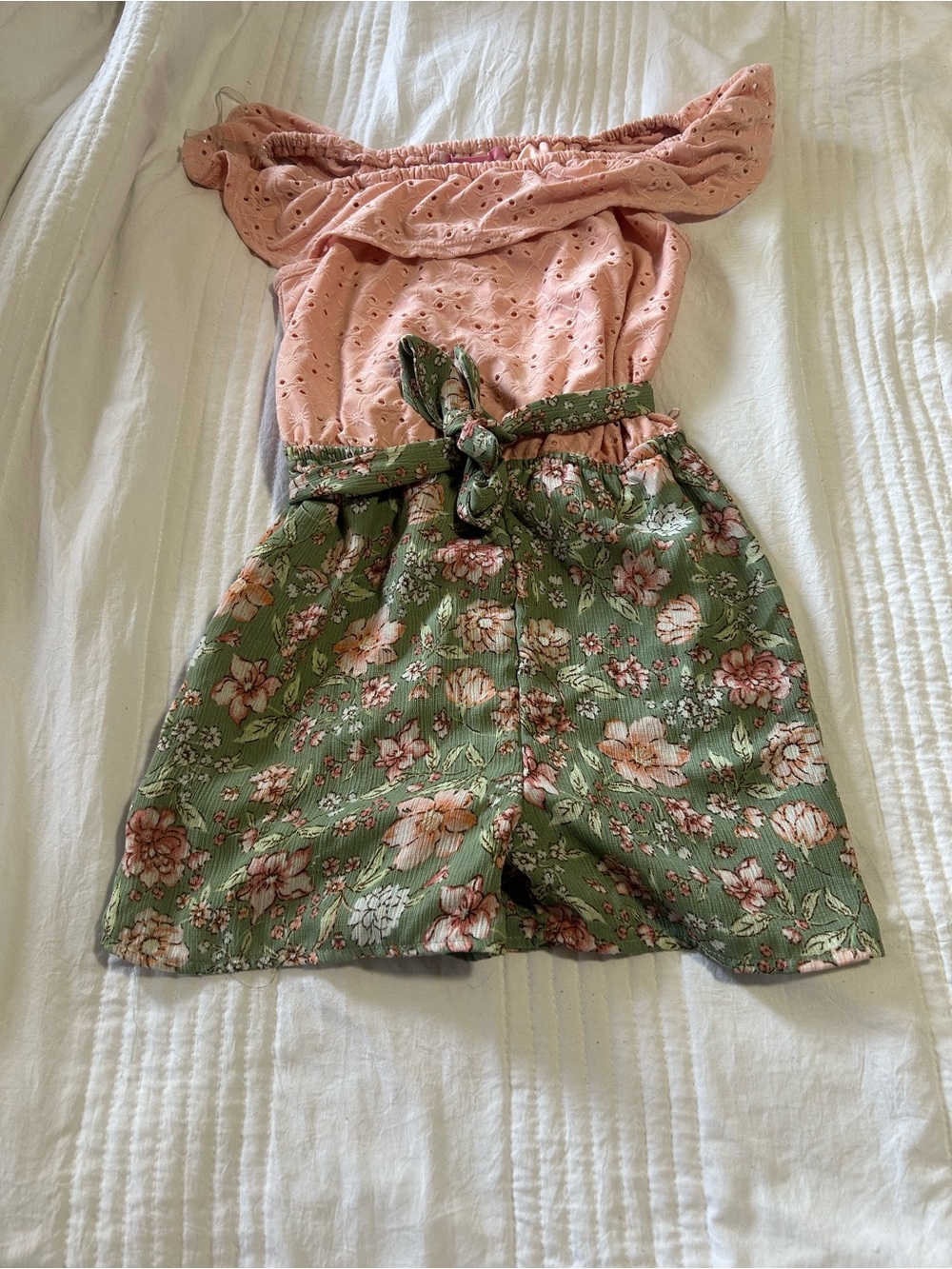 romper girl size 10/12